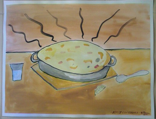 arroz con costra arroz con costra