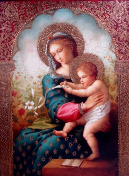 Madona and child