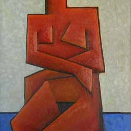 DESNUDO SENTADO Nº 6