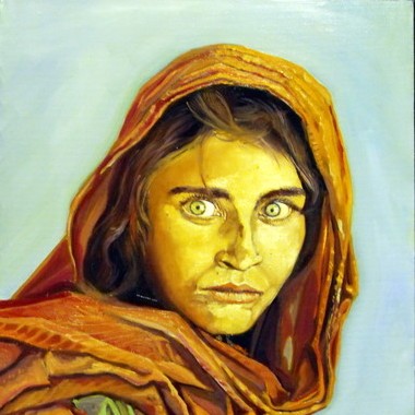 MUCHACHA AFGANA de McCURRY