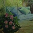 sillon con hortensias